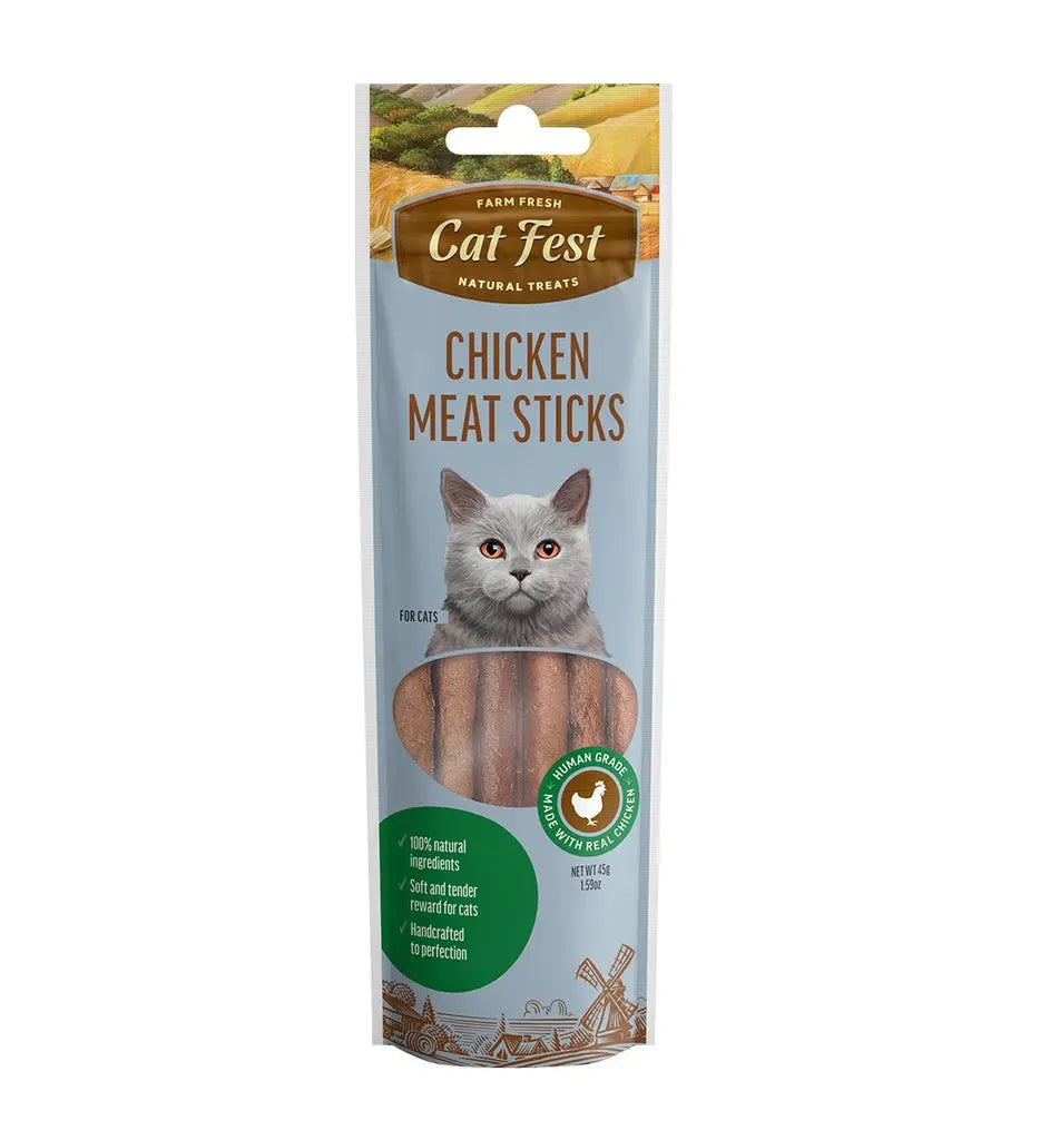 Cat Fest Farm Fresh Meat Sticks for Cat 45g Cat Fest