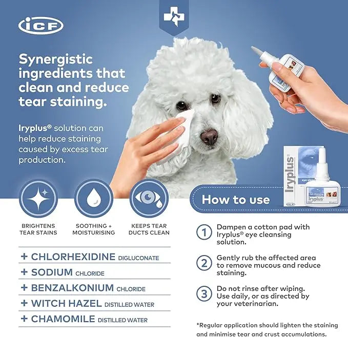 ICF Iryplus Eye Cleansing Solution 50 ml ICF