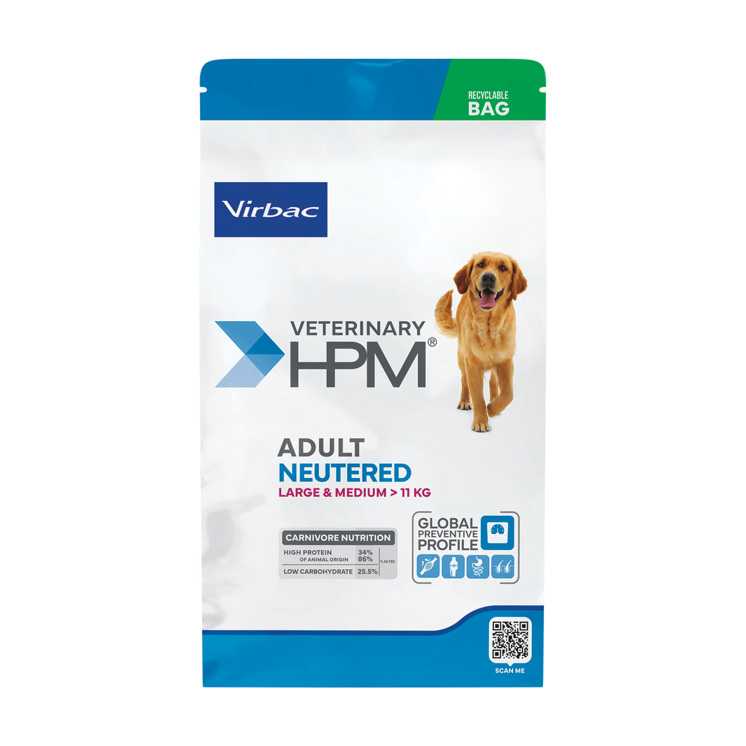 Virbac HPM Adult Neutered Dog Large & Medium Virbac