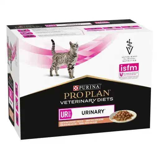 Purina Pro Plan Veterinary Diets Feline UR Urinary Wet Cat Food 10x85g Purina Pro Plan Veterinary Diets