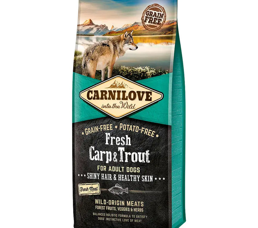 Carnilove Fresh Carp & Trout for Adult Dogs Carnilove