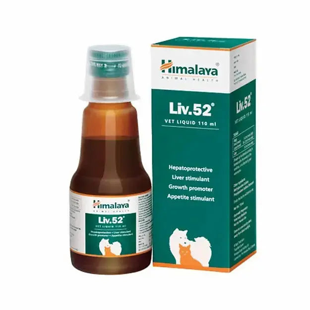 Himalaya Liv 52 Pet Supplement for Dogs & Cats 110ml Himalaya