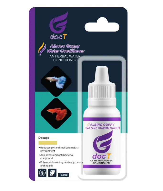 Horizone Doct Albino Guppy Water Conditioner 30ml Horizone