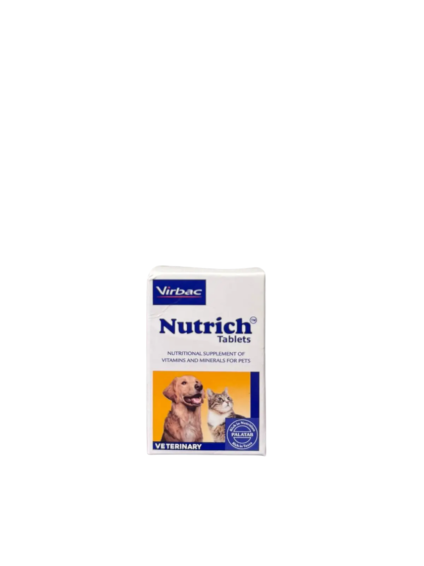 Nutrich Tablets for Pets 30 Tablets Virbac
