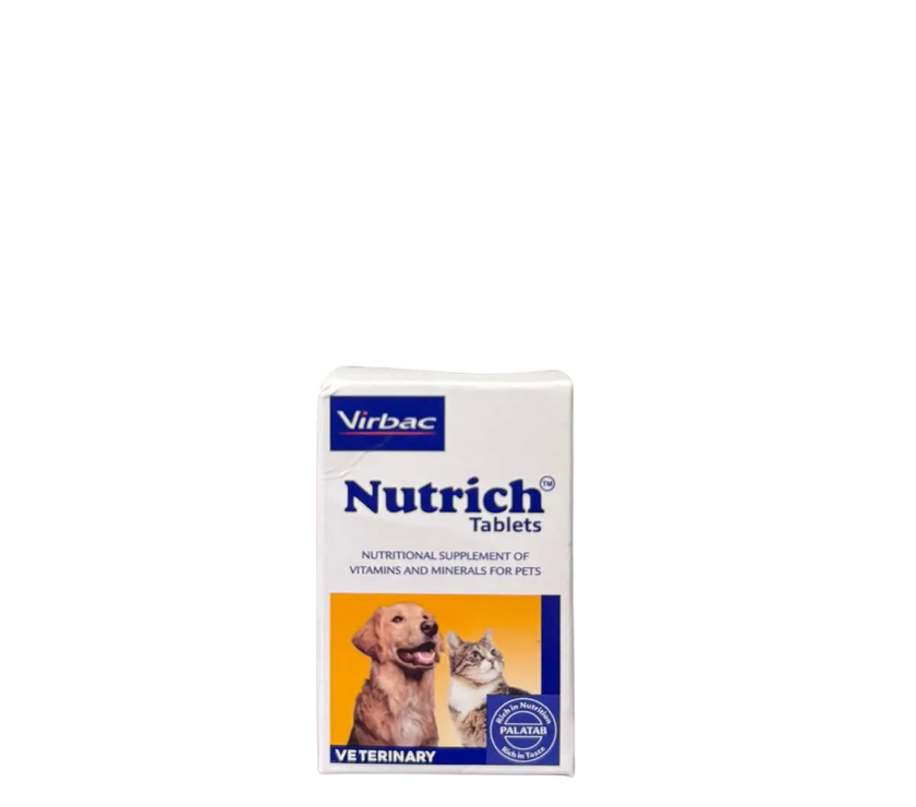 Nutrich Tablets for Pets 30 Tablets Virbac