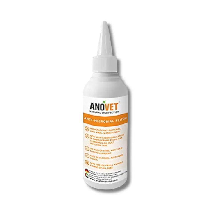 Anovet Natural Disinfection-Anti-Microbial Flush for Dogs & Cats