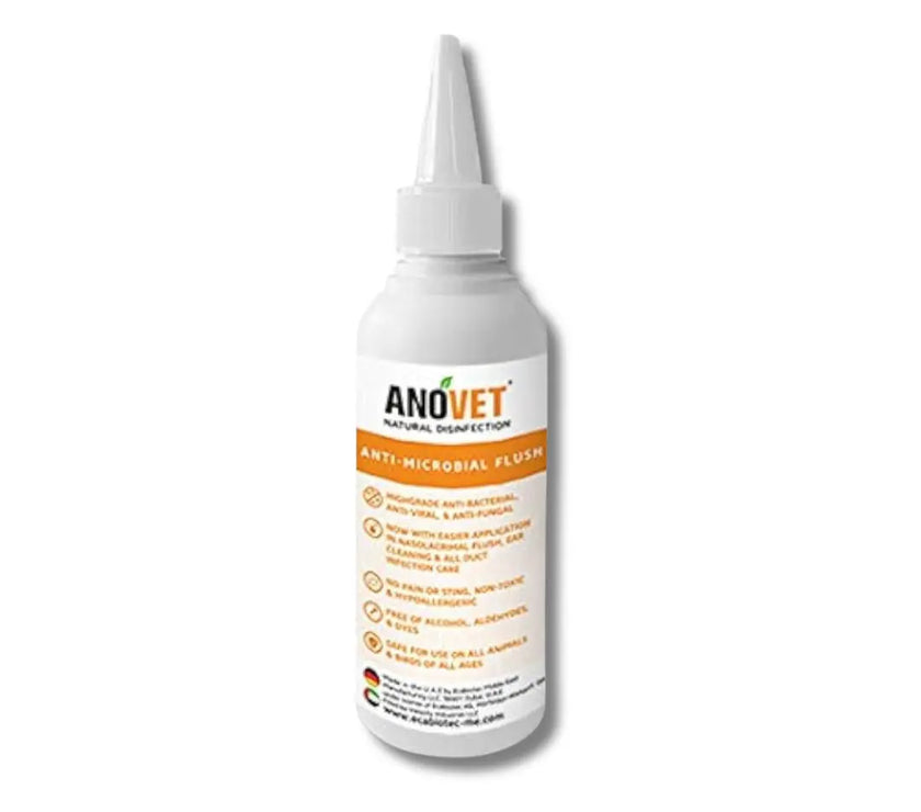 Anovet Natural Disinfection-Anti-Microbial Flush for Dogs & Cats