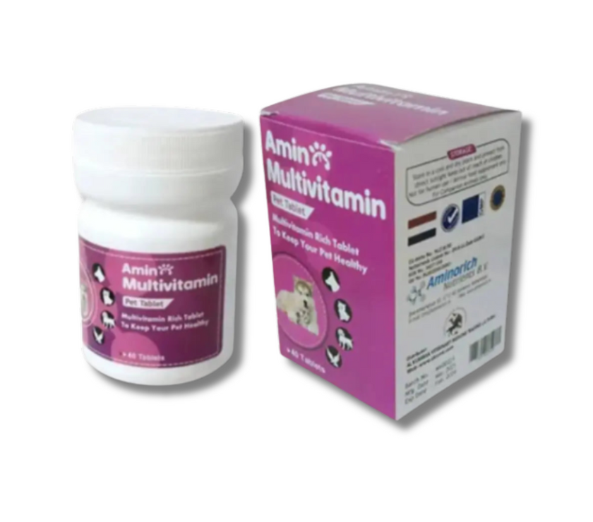 Amino Multivitamins For Pets 40 Tablets