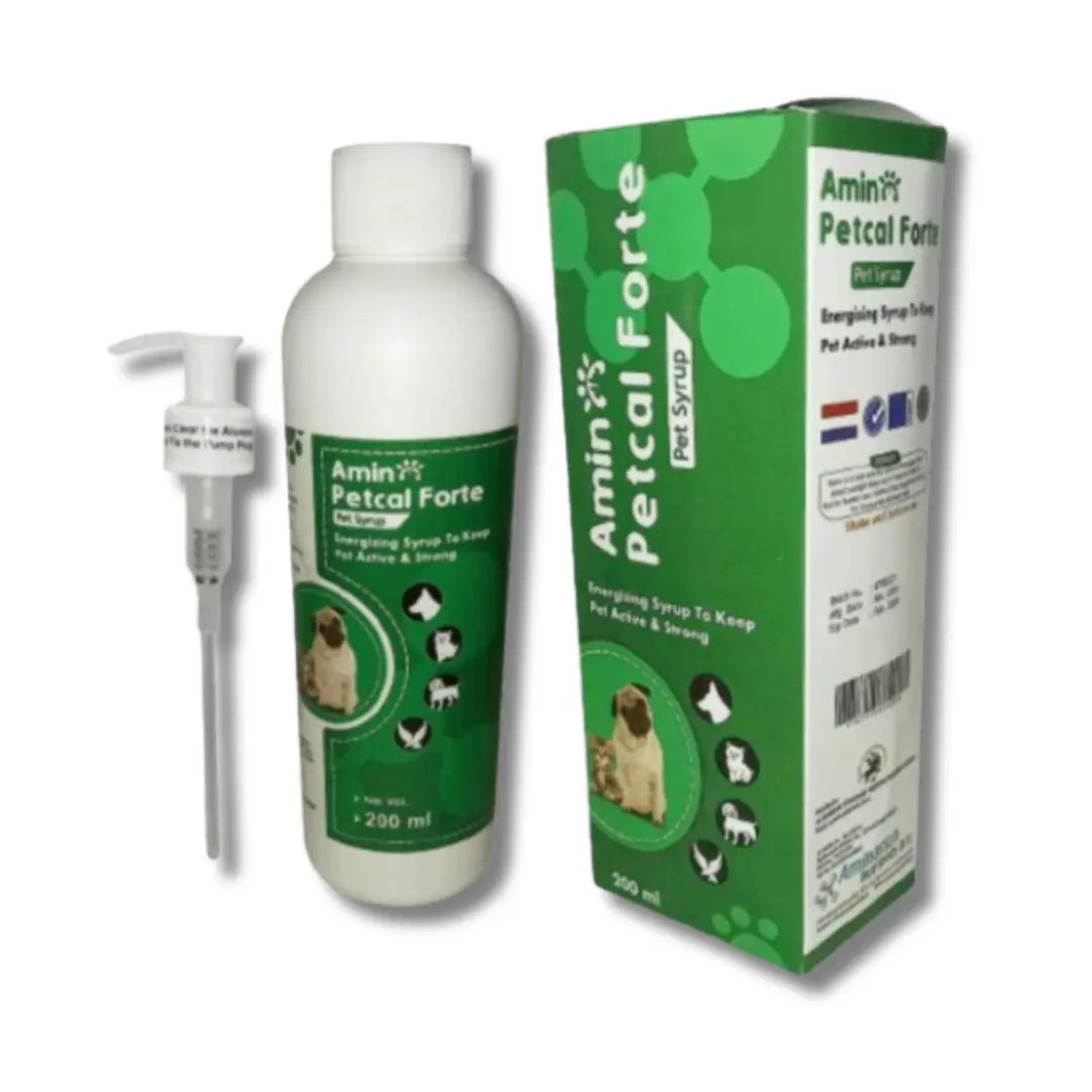 Amino Petcal Forte Pet Syrup 200ml Aminorich Nutrients