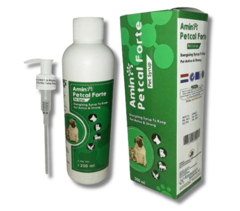 Amino Petcal Forte Pet Syrup 200ml