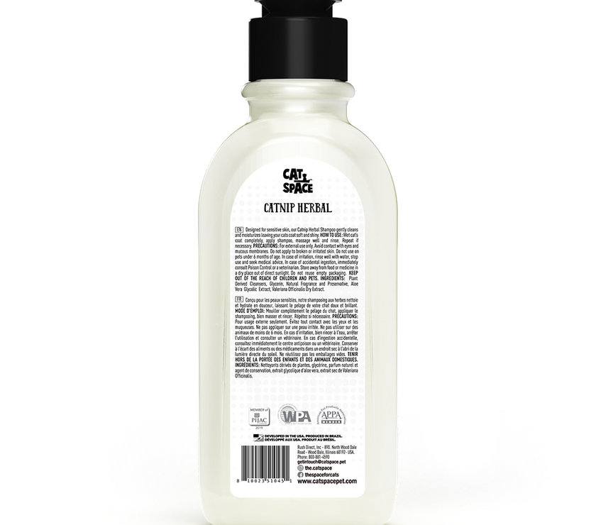Cat Space Catnip Herbal Cat Shampoo 300ml