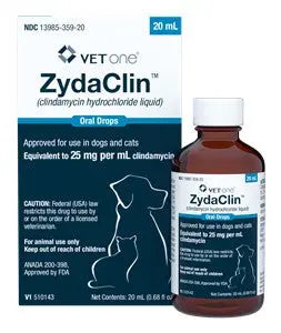 ZydaClin™ Oral Drops 20mL Vet One