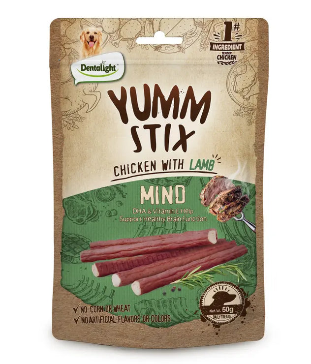 Dentalight Yumm Stix Dog Treat 50g&nbsp; Dentallight