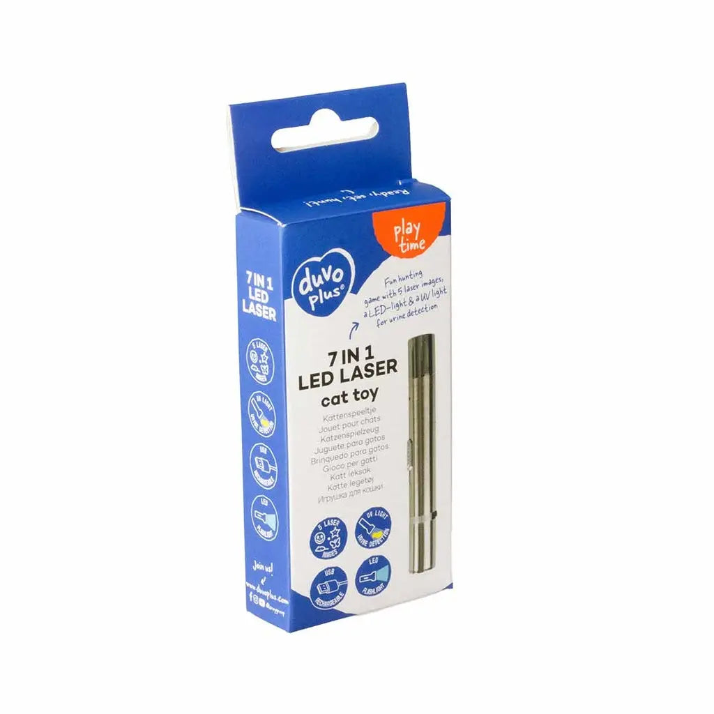 Duvo+ 7 in 1 Laser Cat Toy (urine detection)