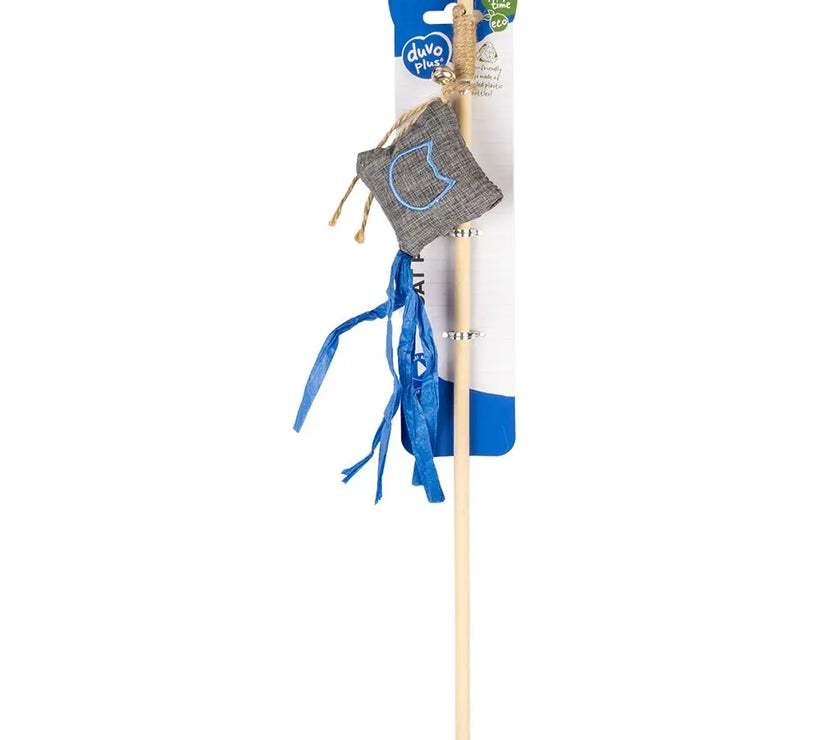 Duvo+ ECO Navy Playing Rod Kite Catnip Duvo+