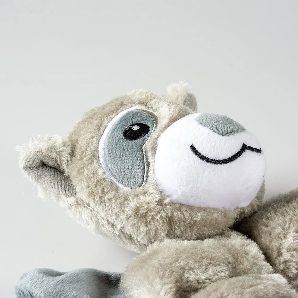 Duvo+ Plush Racoon Squeaky Dog Toy Duvo+