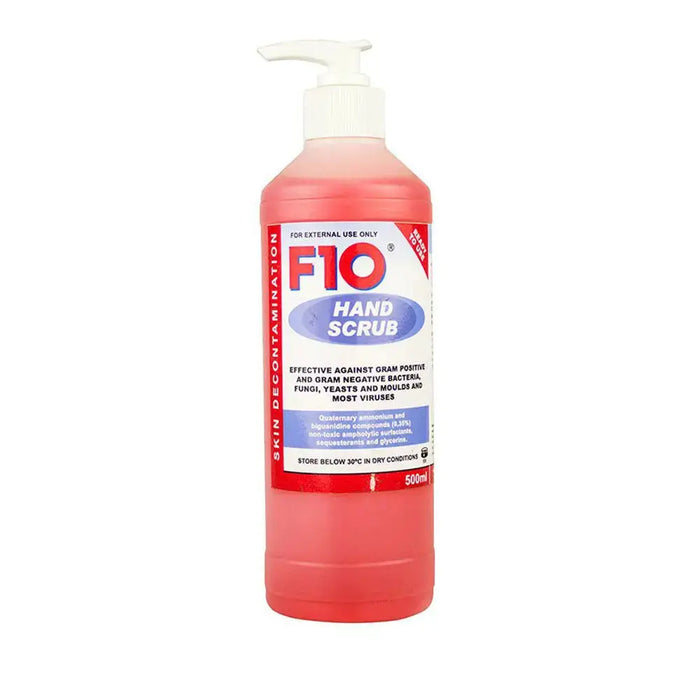F10 Hand Scrub With Pump 500ml F10