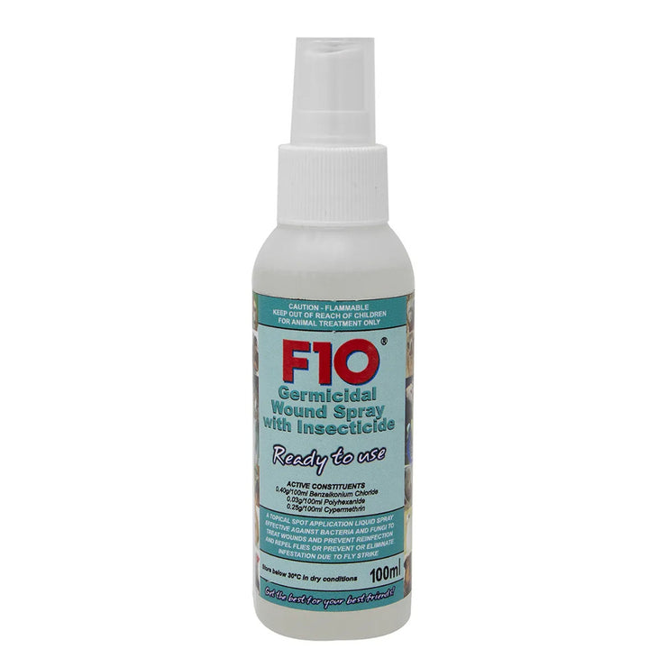 F10 Germicidal Wound Spray with Insecticide