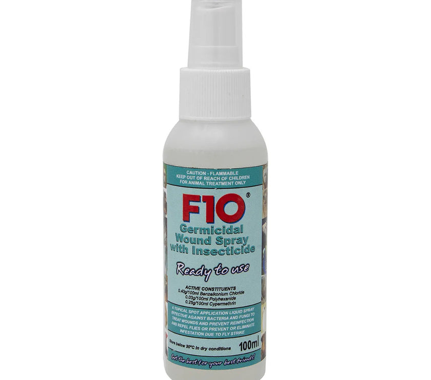 F10 Germicidal Wound Spray with Insecticide