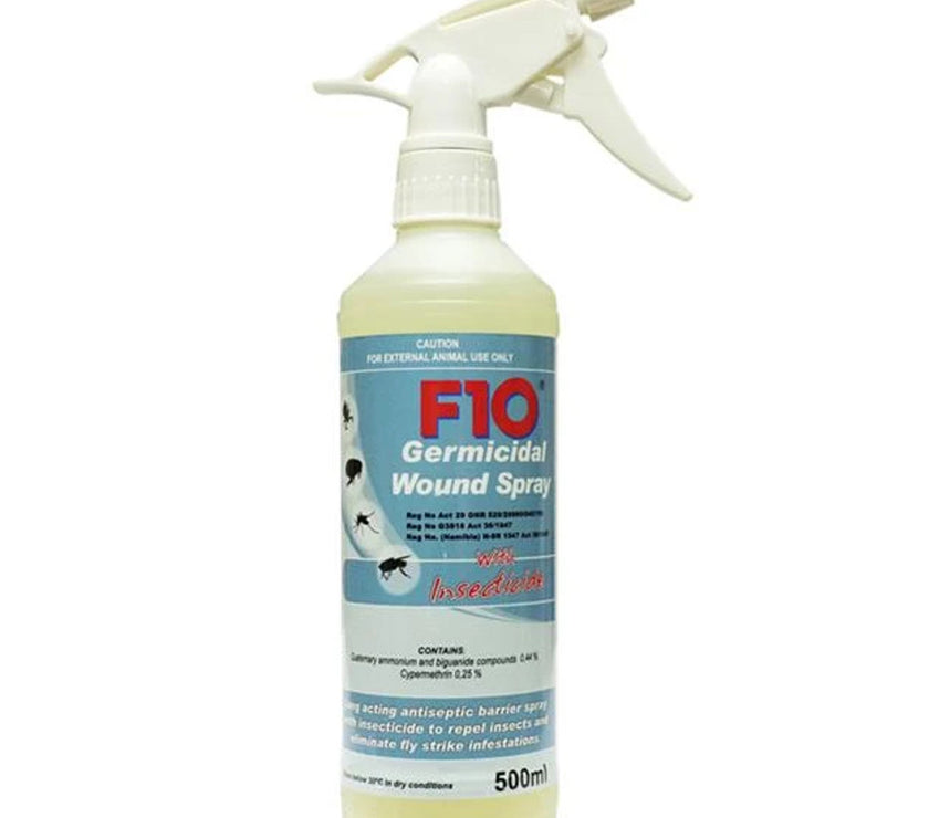 F10 Germicidal Wound Spray with Insecticide