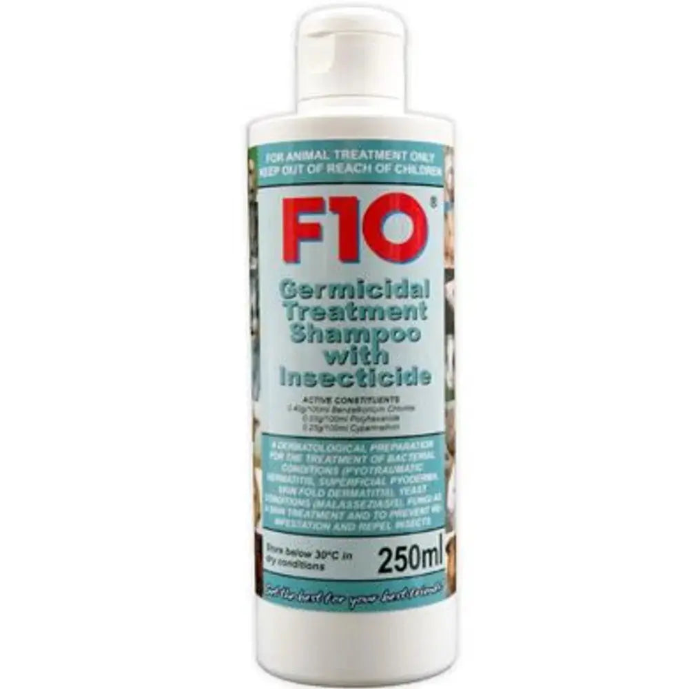 F10 Germicidal Treatment Shampoo with Insecticide 250ml F10