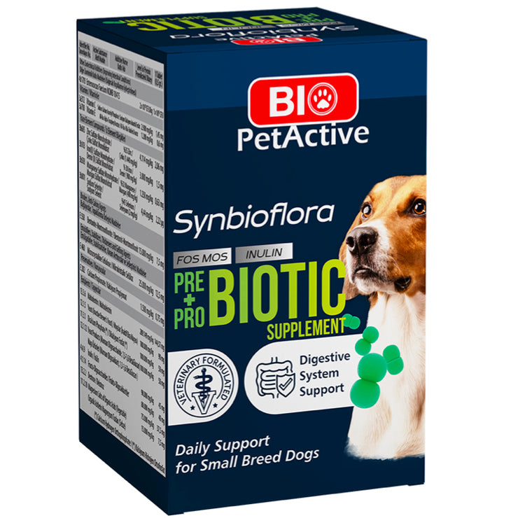 Bio PetActive Synbioflora Pre+Probiotics for Dogs