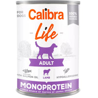 Calibra Dog Life Can Monoprotein Wet Food 400g Calibra