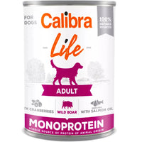 Calibra Dog Life Can Monoprotein Wet Food 400g Calibra