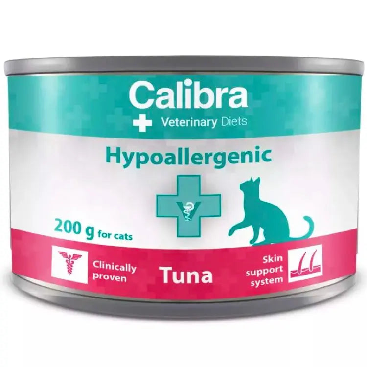 Calibra VD Cans Cat Hypoallergenic 200g Calibra