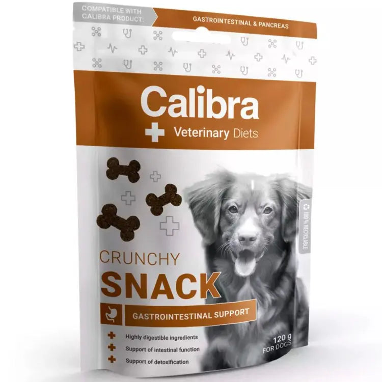 Calibra VD Dog Crunchy Snack Gastrointestinal 120g Calibra