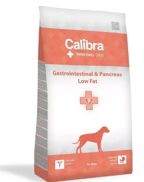 Calibra VD Dog Gastrointestinal & Pancreas Low Fat 2kg Calibra