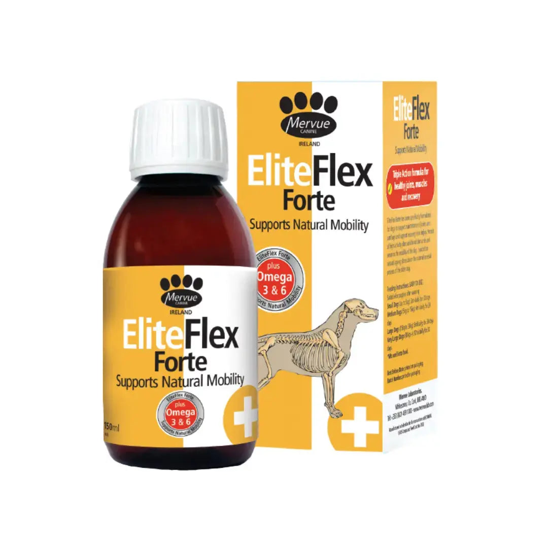 Mervue Elite Flext Forte Liquid for Dogs & Puppies 150ML Mervue