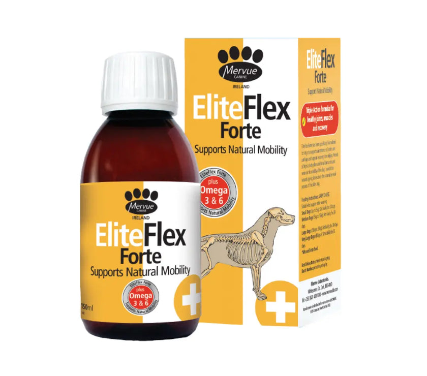 Mervue Elite Flext Forte Liquid for Dogs & Puppies 150ML