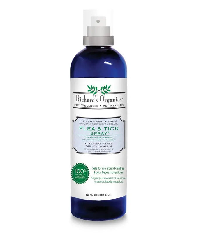 Synergy Labs Richard Organic Flea & Tick Spray Dog 354mL Synergy Labs