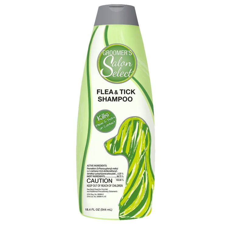 Synergy Labs Groomers Salon Select Flea And Tick Shampoo Dog 544ml Synergy Labs