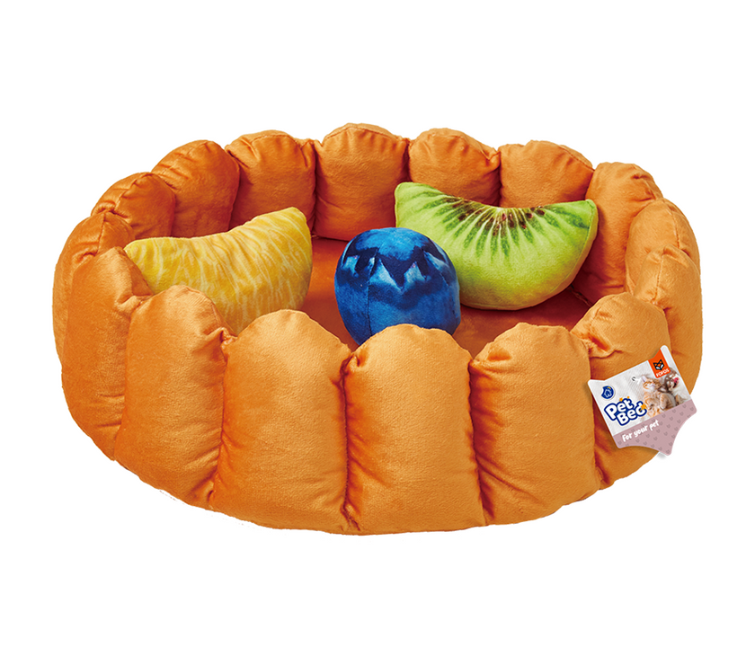 FOFOS Fruit Pie Pet Bed