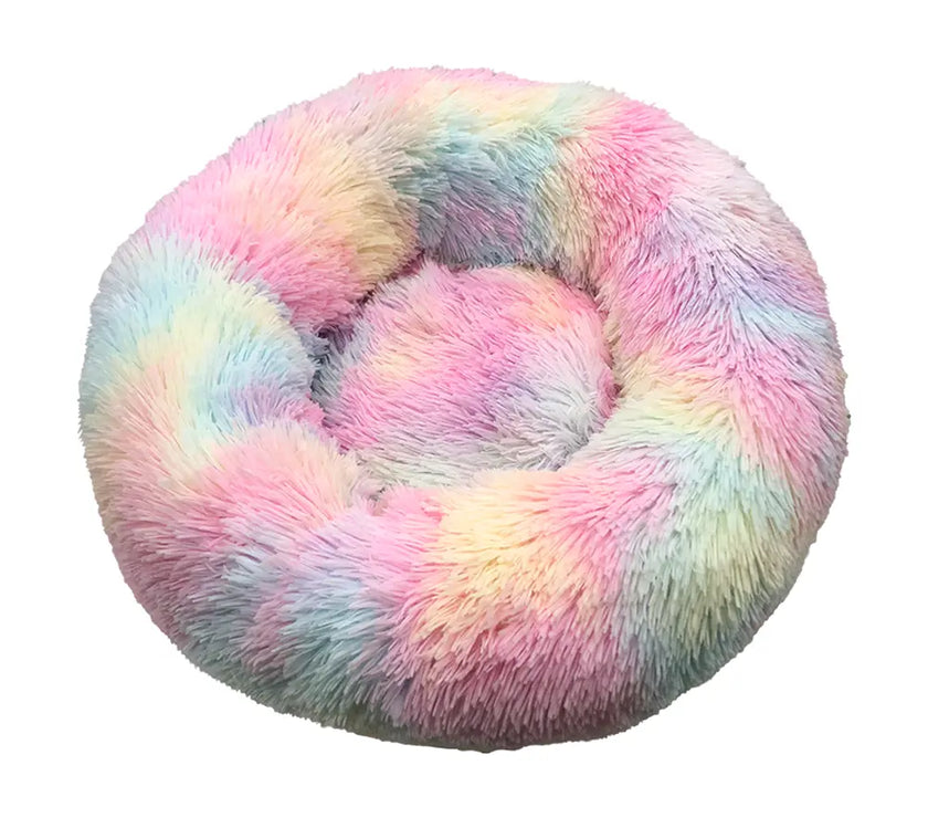 Fofos Tie Dye Donut Pet Bed Fofos