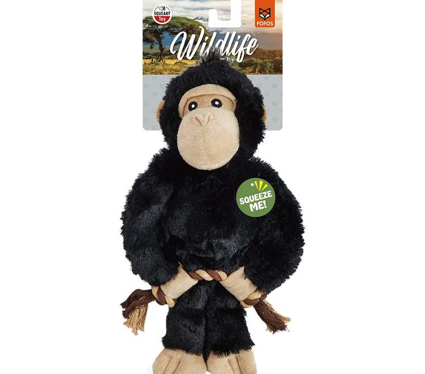 FOFOS Wildlife Plush Dog Toy Fofos