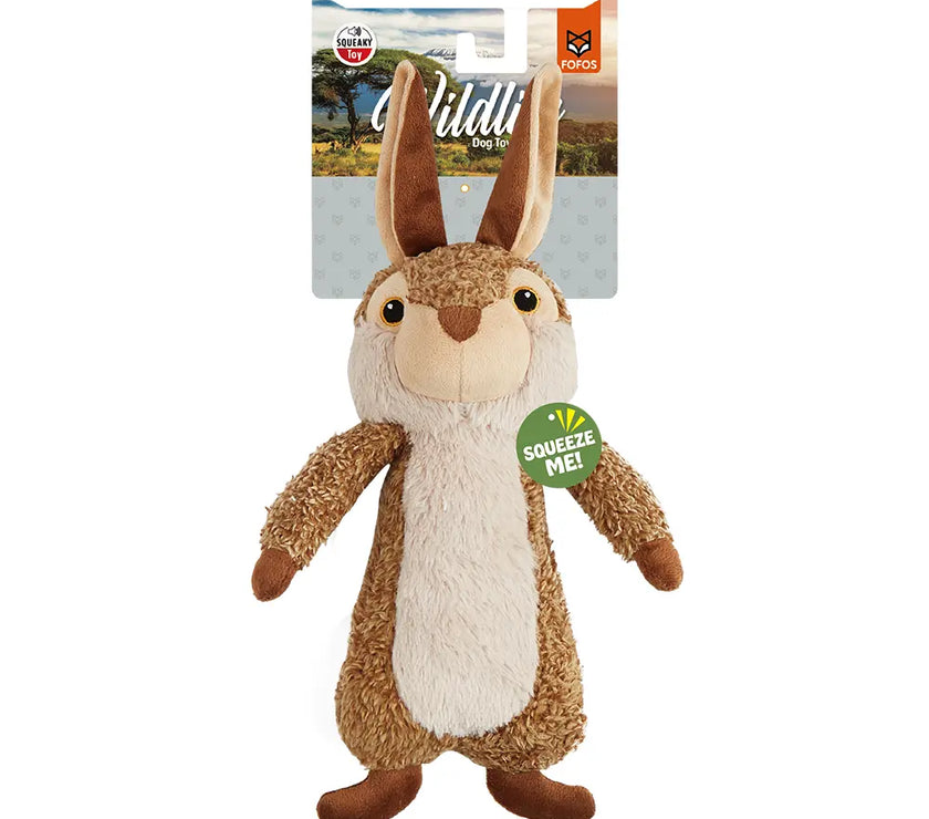 FOFOS Wildlife Plush Dog Toy Fofos
