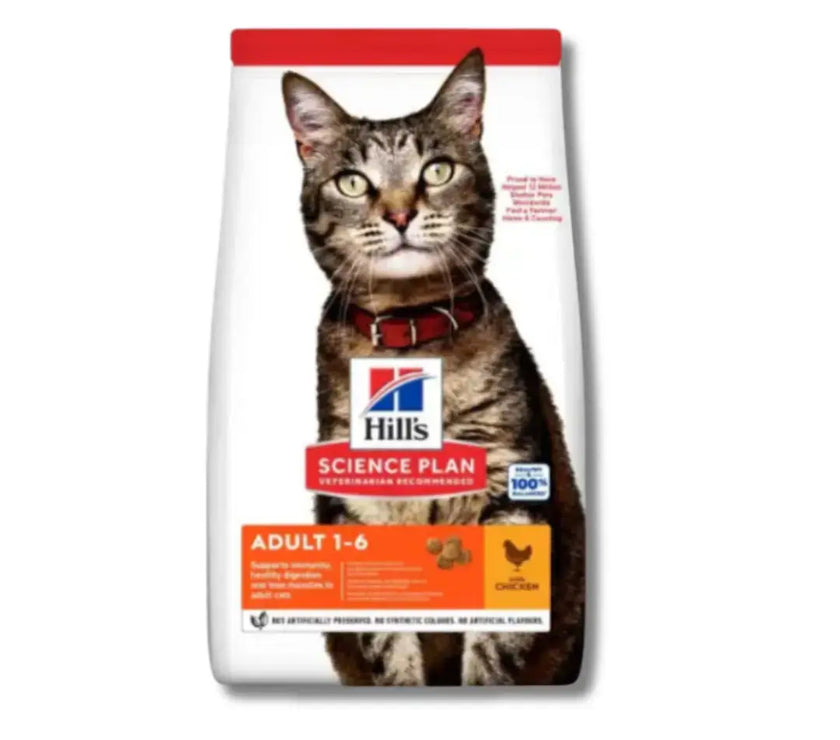 Hill's Science Plan Adult Cat Food Chicken Hills