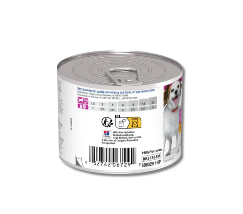 Hill's Science Plan Small & Mini Adult Dog Food Mousse with Chicken 200G Hills