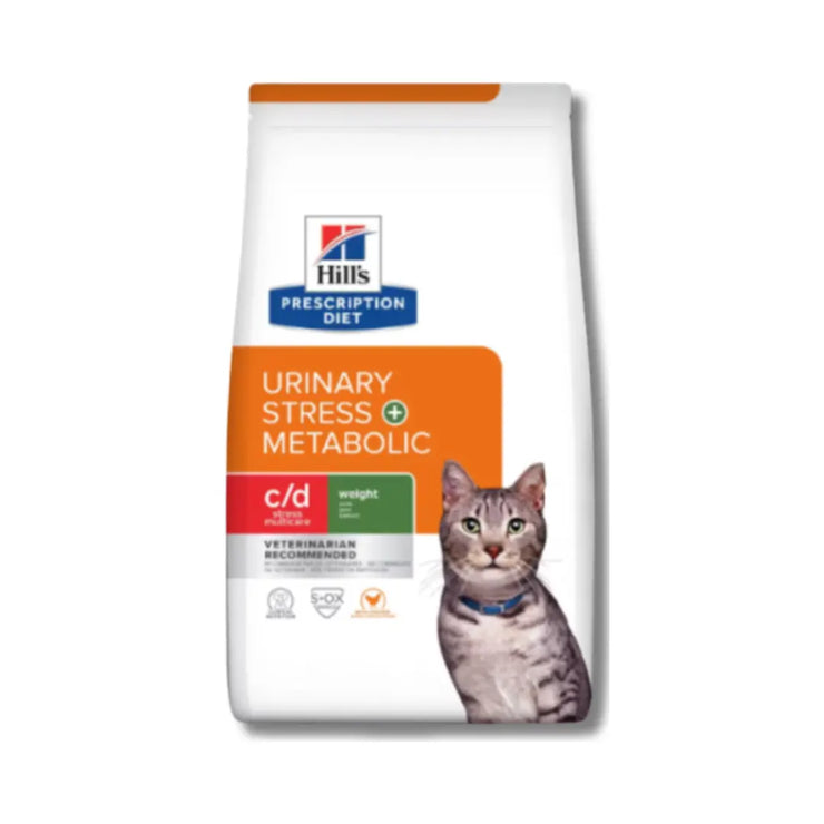 Hill's Prescription Diet c/d Multicare Stress + Metabolic Cat Food with Chicken Hills