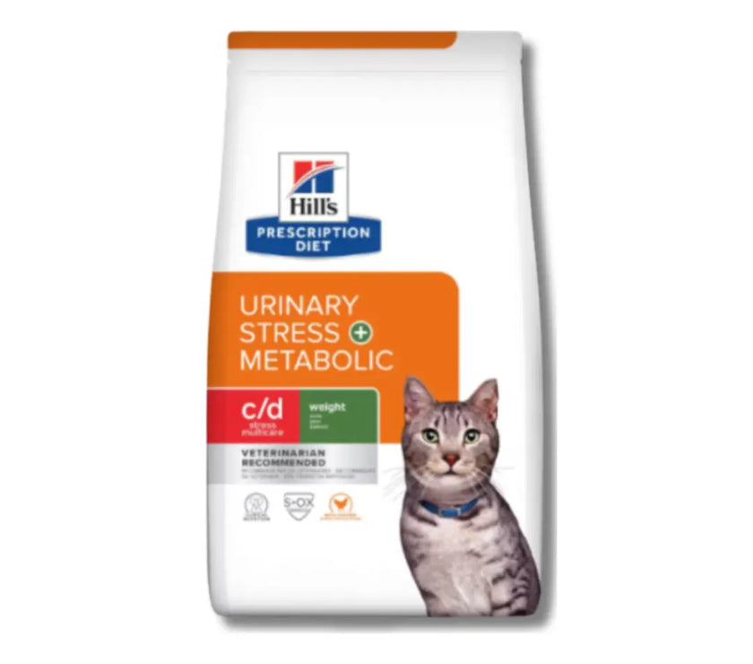 Hill's Prescription Diet c/d Multicare Stress + Metabolic Cat Food with Chicken Hills