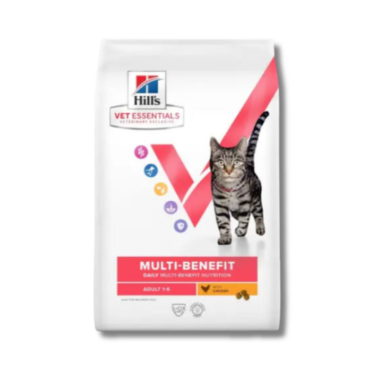 Hill's Vet Essentials Multi-Benefit Adult Dry Cat Food Chicken