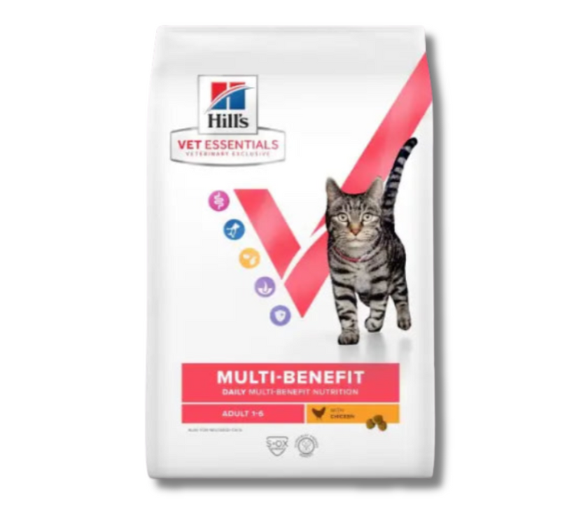 Hill's Vet Essentials Multi-Benefit Adult Dry Cat Food Chicken