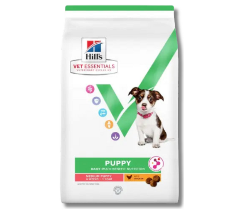 Hill's Vet Essentials Multi-Benefit Growth Puppy Dry Food With Chicken