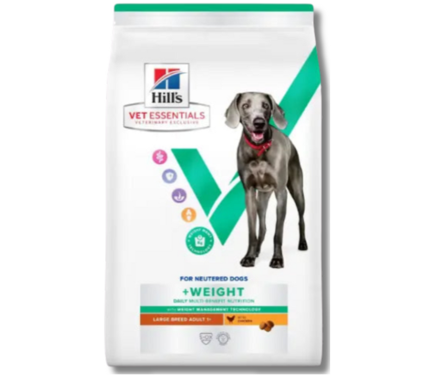 Hill's Vet Essentials Multi-Benefit + Weight Adult 1+Dry Dog Food with Chicken