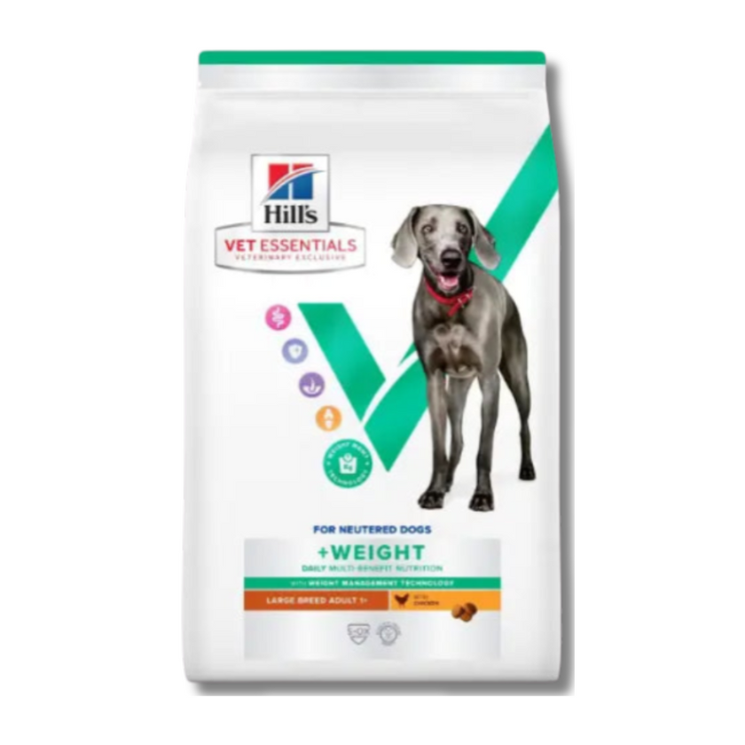 Hill's Vet Essentials Multi-Benefit + Weight Adult 1+Dry Dog Food with Chicken