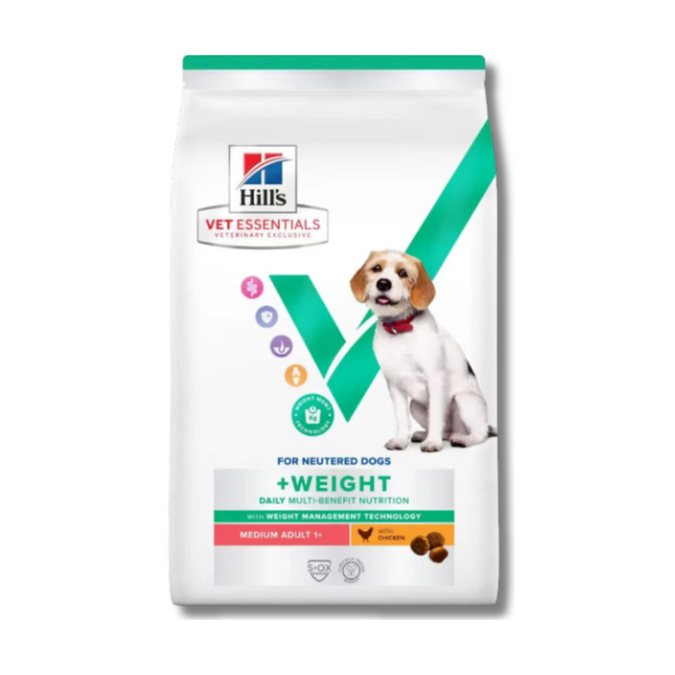 Hill's Vet Essentials Multi-Benefit + Weight Adult 1+Dry Dog Food with Chicken