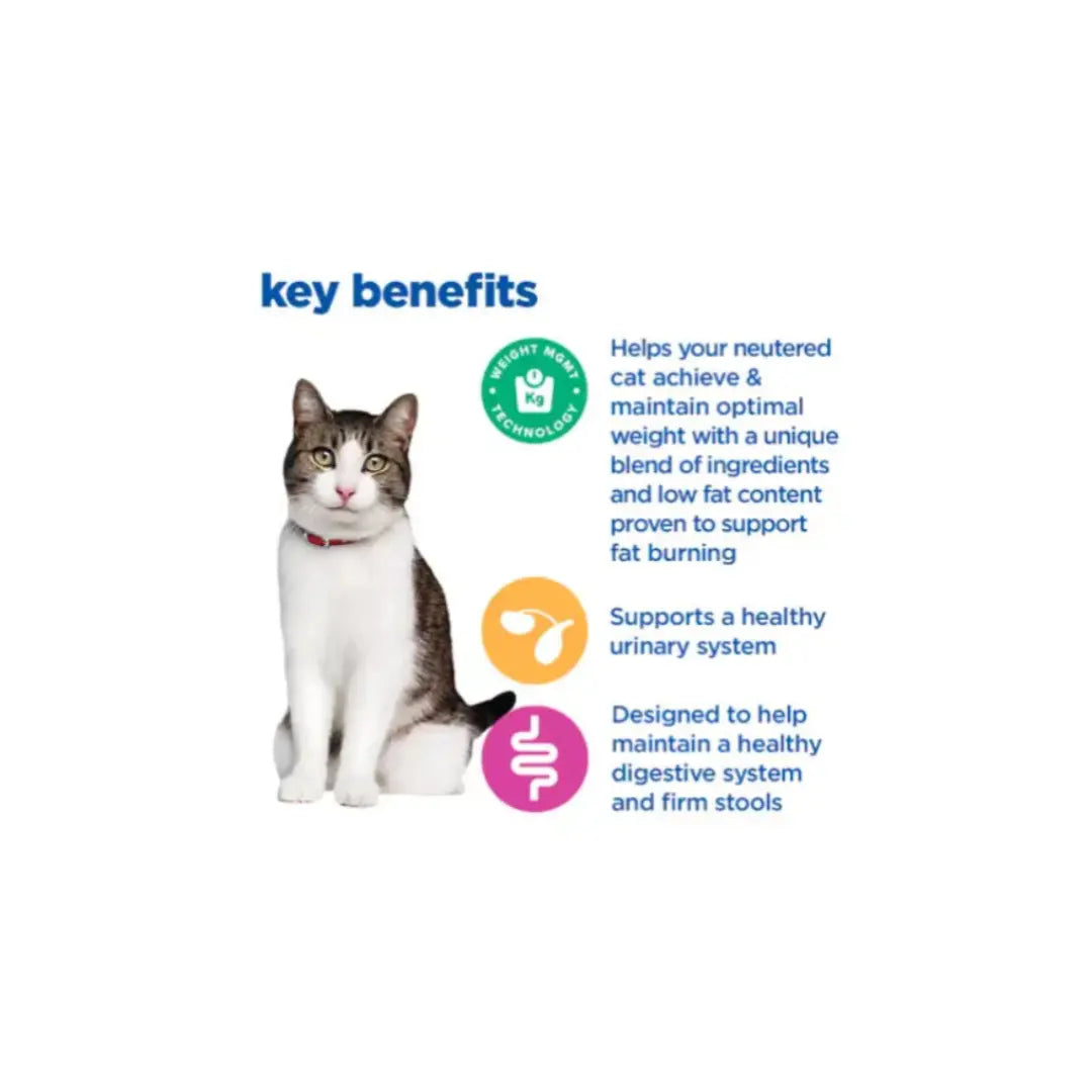 Hill's Vet Essentials Multi-Benefit + Weight Young Adult Dry Cat Food Hills